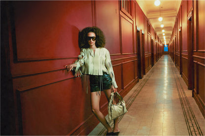 Caniayla Leather Jacket Butter Yellow