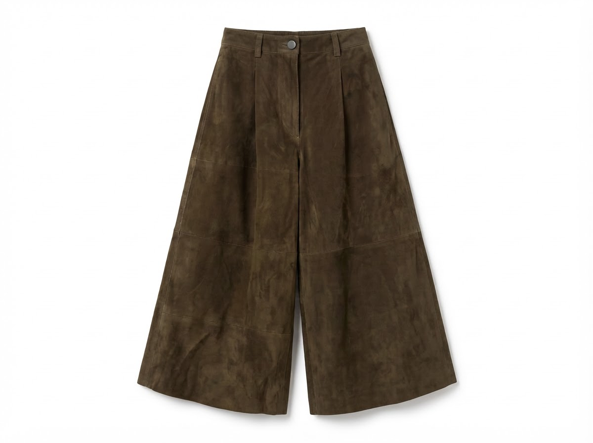 Justin Suede Pants Olive