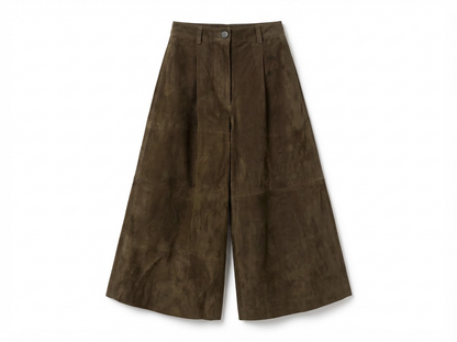 Justin Suede Pants Olive