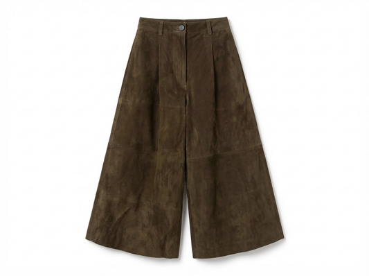 Justin Suede Pants Olive
