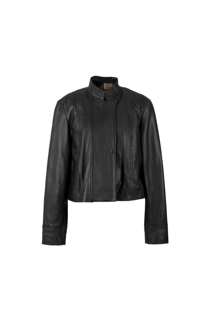 Avalon Leather Jacket Black