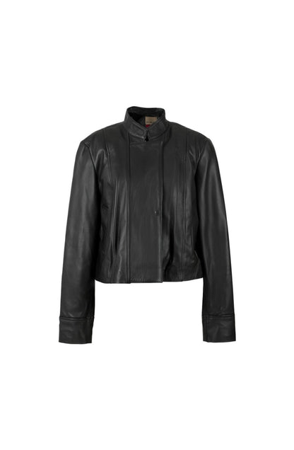 Avalon Leather Jacket Black