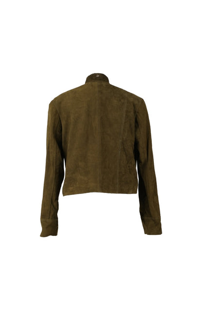 Avalon Suede Jacket Olive