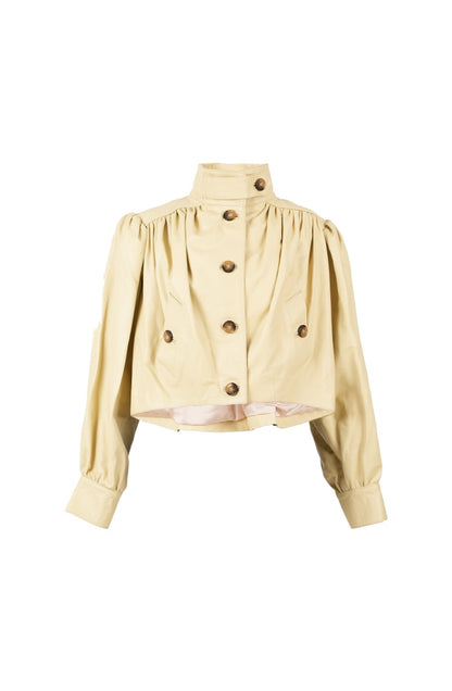 Lennox Leather Jacket Butter Yellow