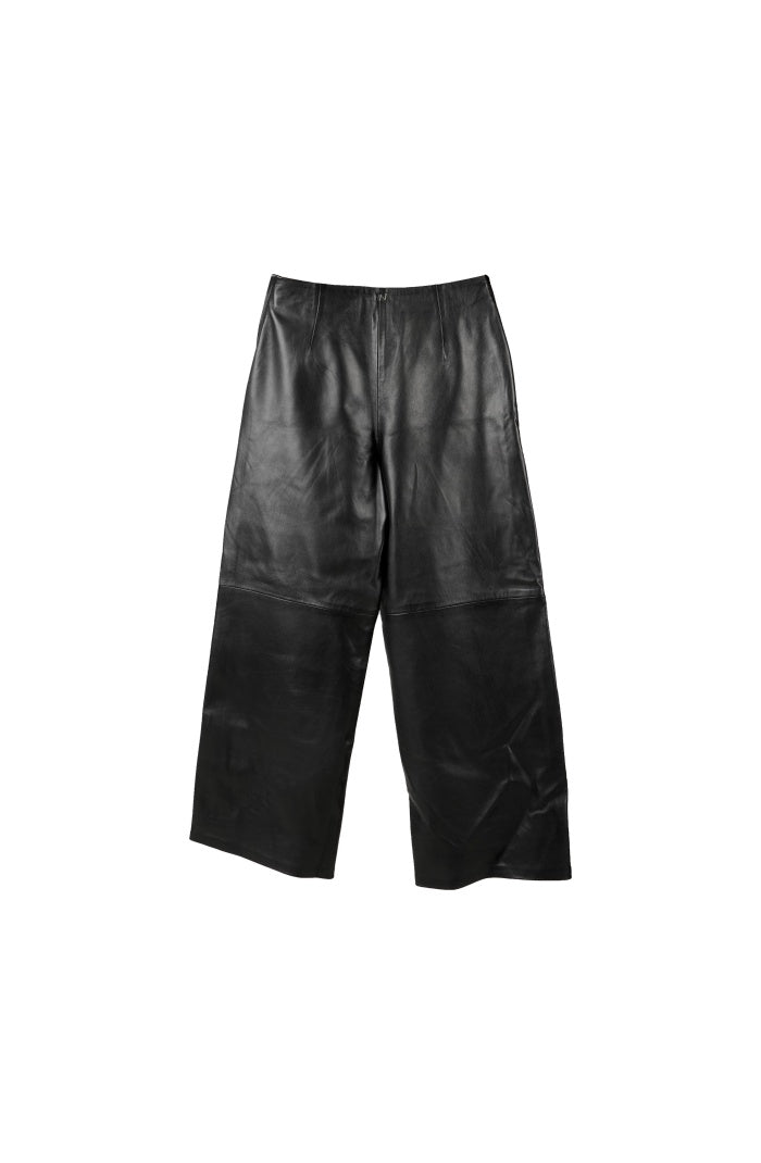 Harlow Leather Pants Black