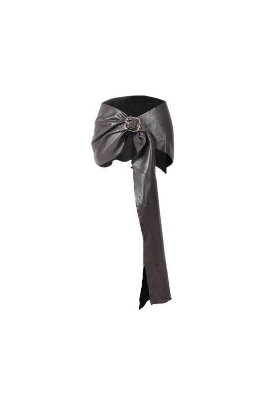Sylta Leather Belt Pewter
