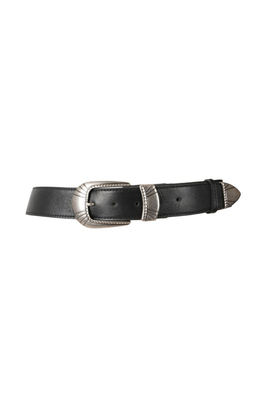 Revya Leather Belt Black
