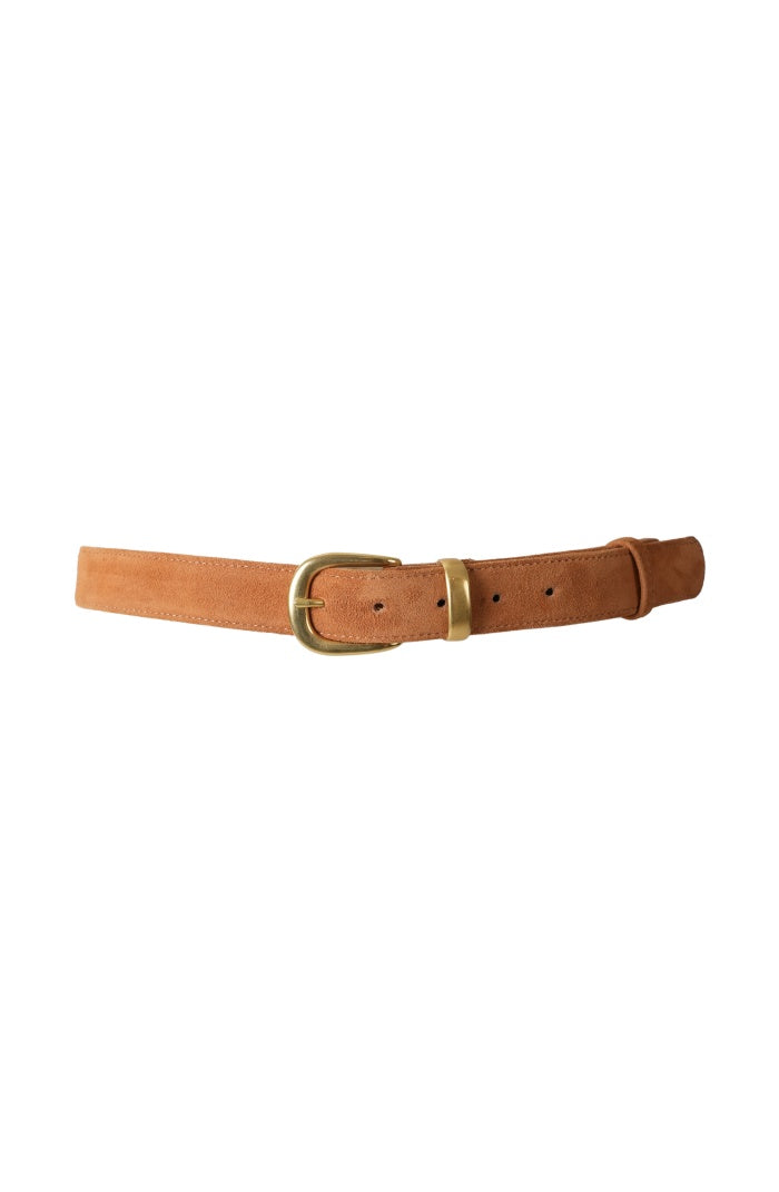 Evelle Suede Belt Beige