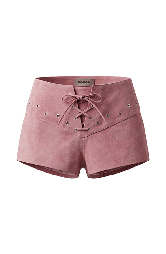 Jason Suede Shorts Pink