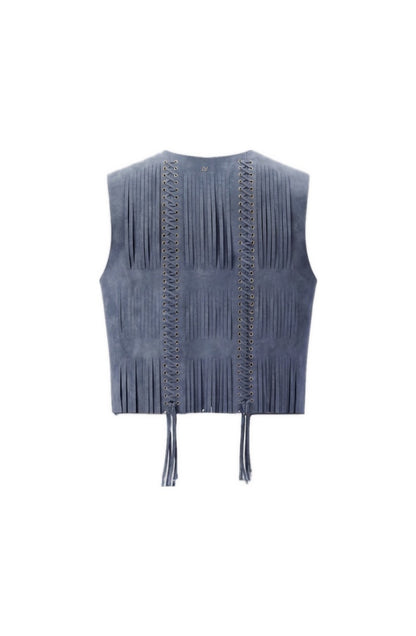 Caniayla II Suede Vest Blue
