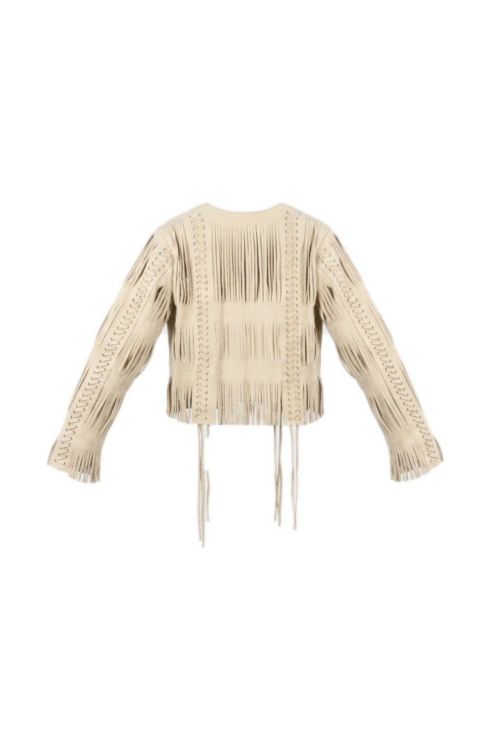 Caniayla Leather Jacket Butter Yellow