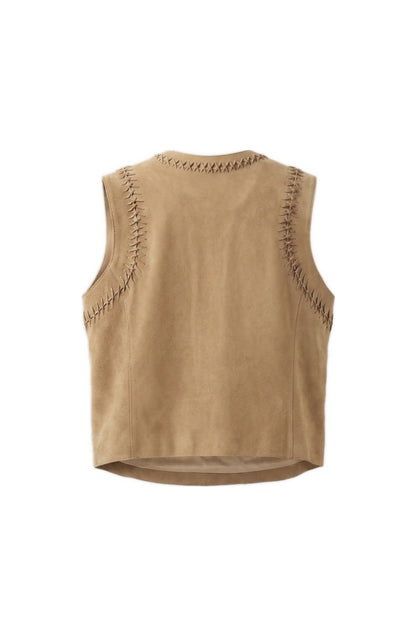 Willow Suede Top Tan