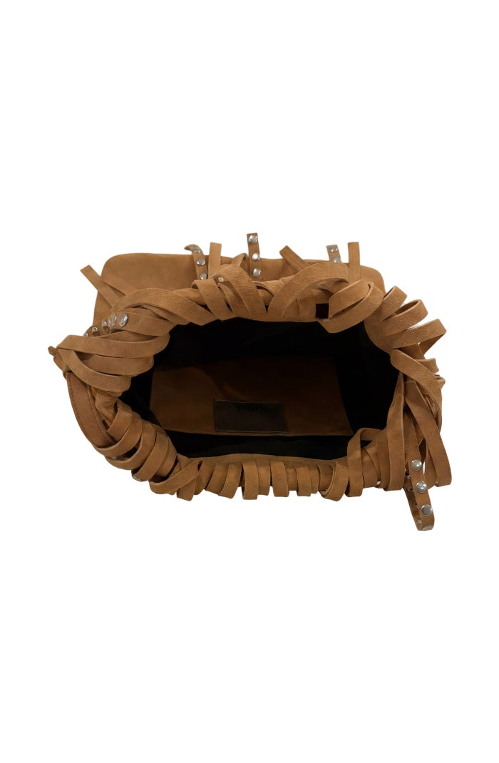 Ada Suede Bag Beige