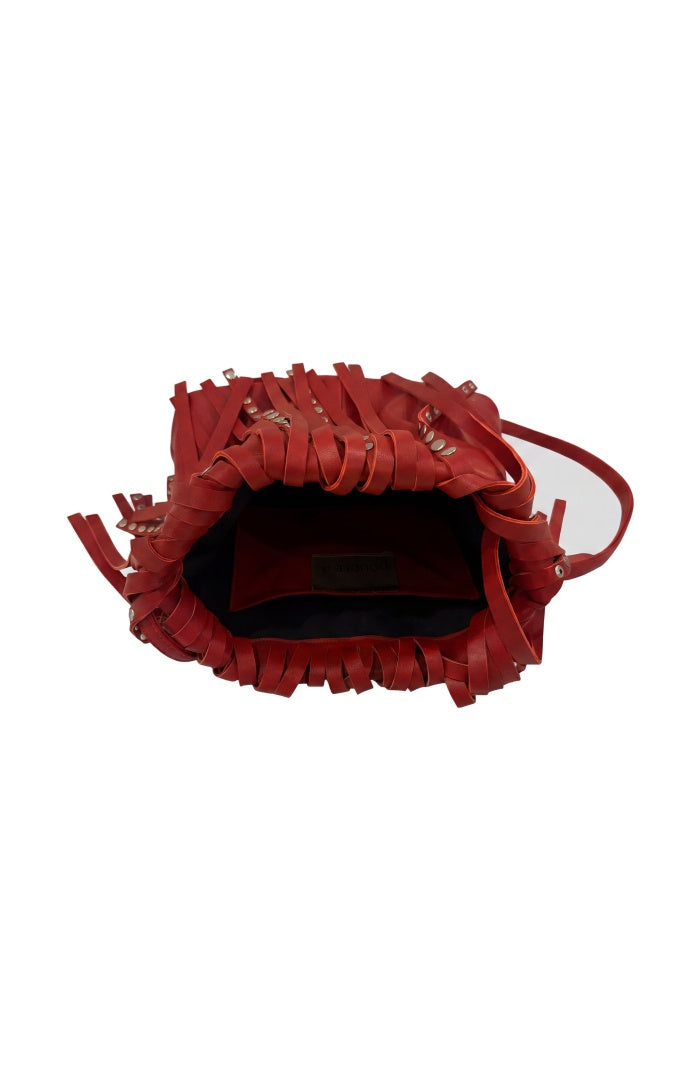 Ada Leather Bag Red