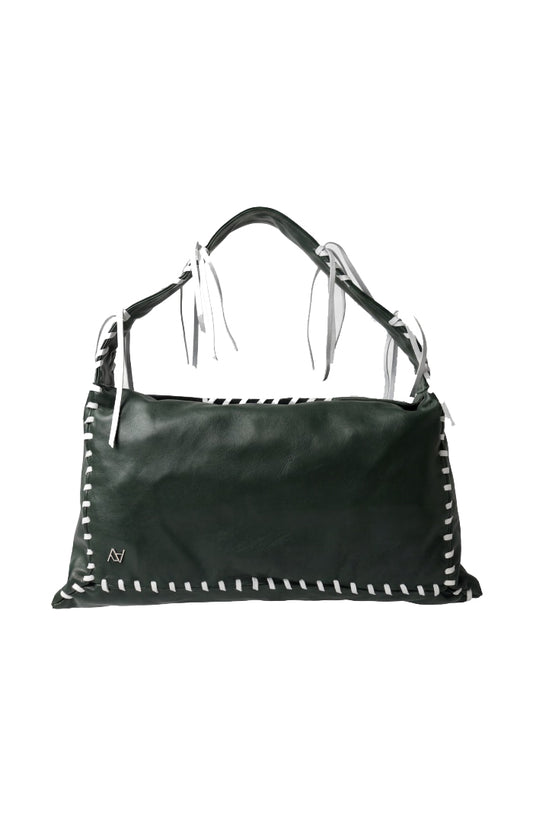 Halo Leather Bag Olive