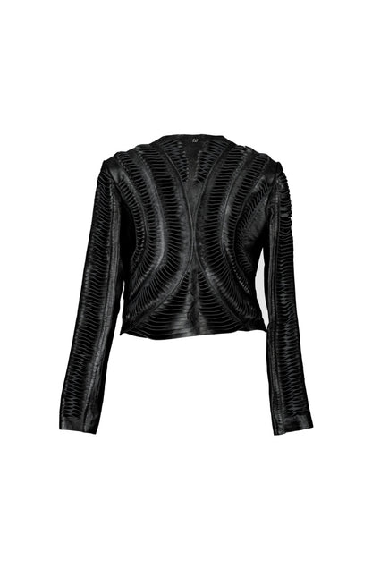 Kiara Leather Jacket Black