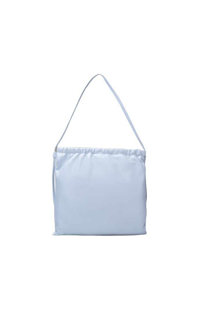 Melissa Clutch Leather Bag White