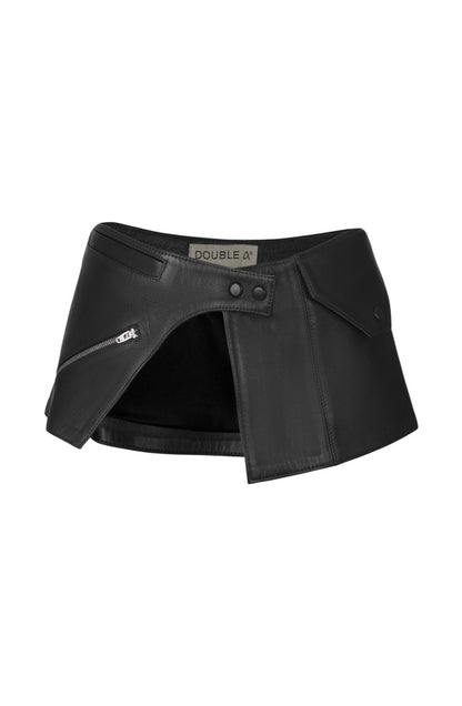 Bonnie Leather Waist Belt Black