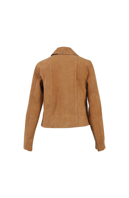 Harper Suede Jacket Beige