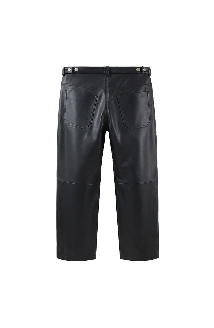 Gabriel Leather Pants Black