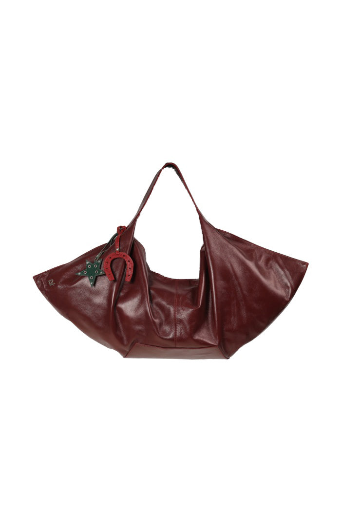Star Shaped Leather Charm
