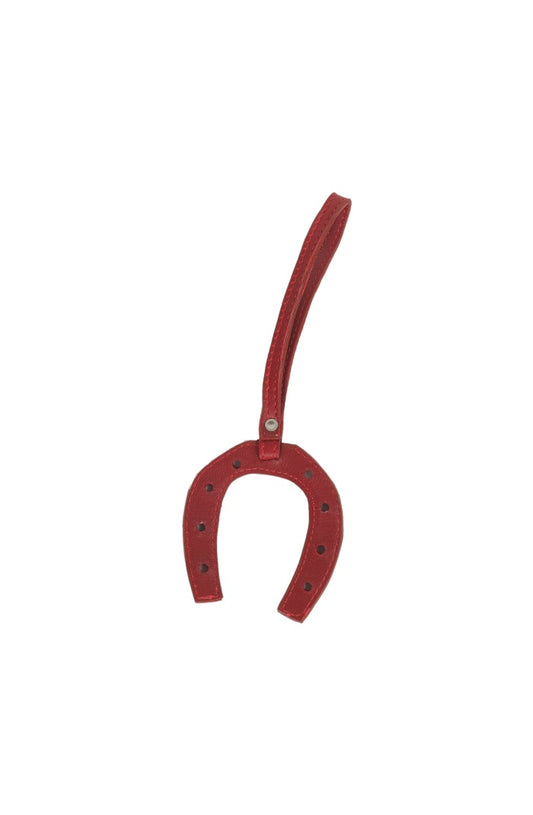 Horseshoe Shaped Leather Charm