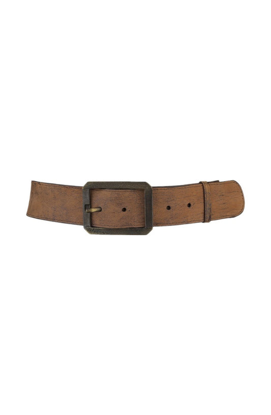 Arden Leather Belt Washed Brown