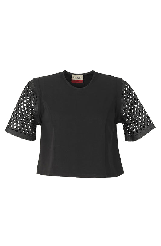 Mia Top Black x Black