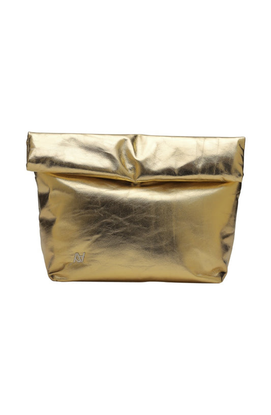 Ariana Leather Bag Gold