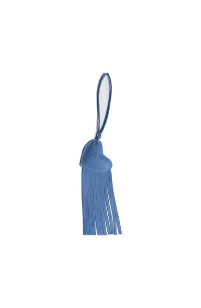 Heart x Tassel Leather Charm
