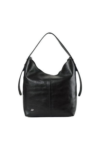 Naomi Leather Bag Black