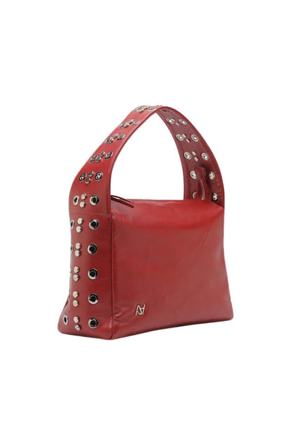 Surge Leather Bag Red