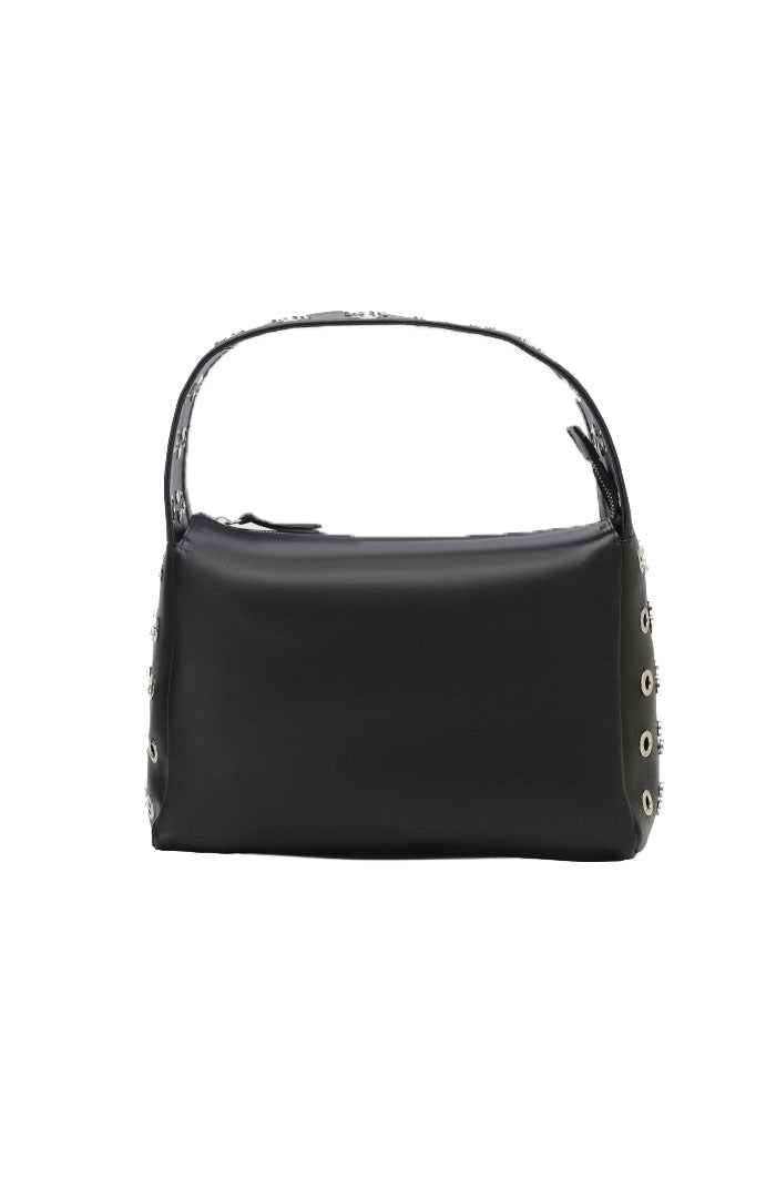 Surge Leather Bag Black