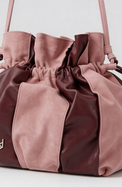 Charlie II Leather Bag Burgundy
