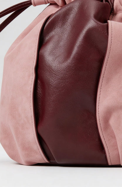 Charlie II Leather Bag Burgundy