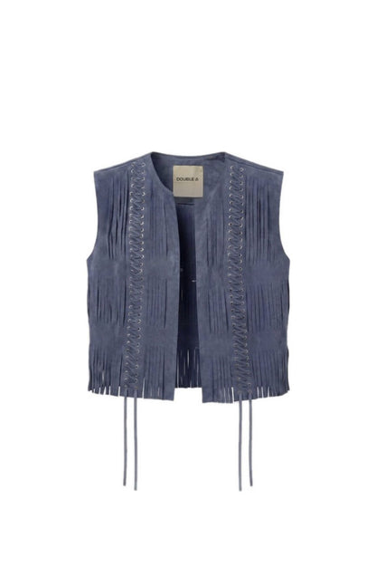 Caniayla II Suede Vest Blue