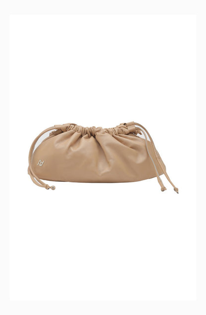 Charlie Leather Bag Nude Beige