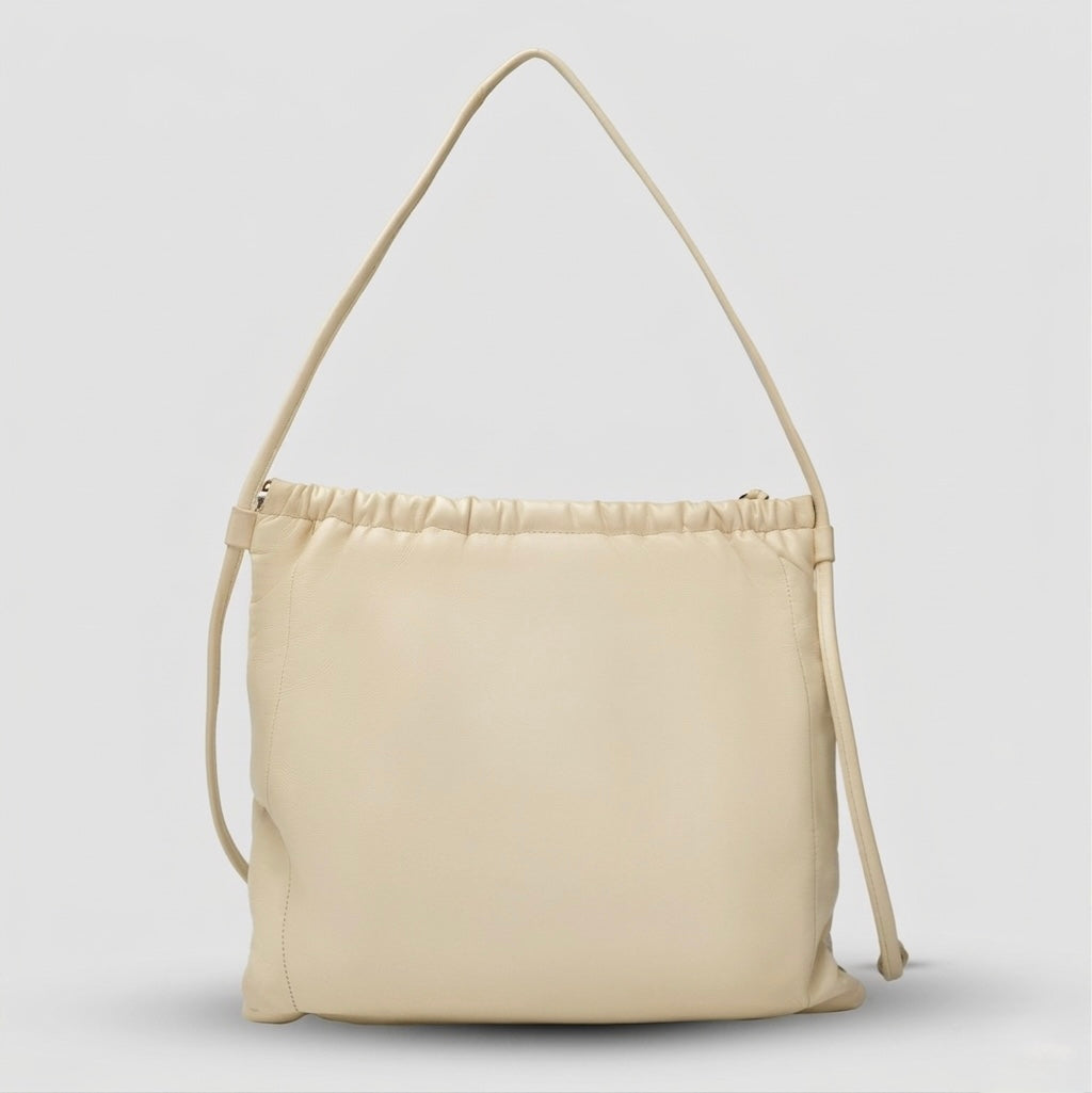Melissa Clutch Leather Bag Butter Yellow