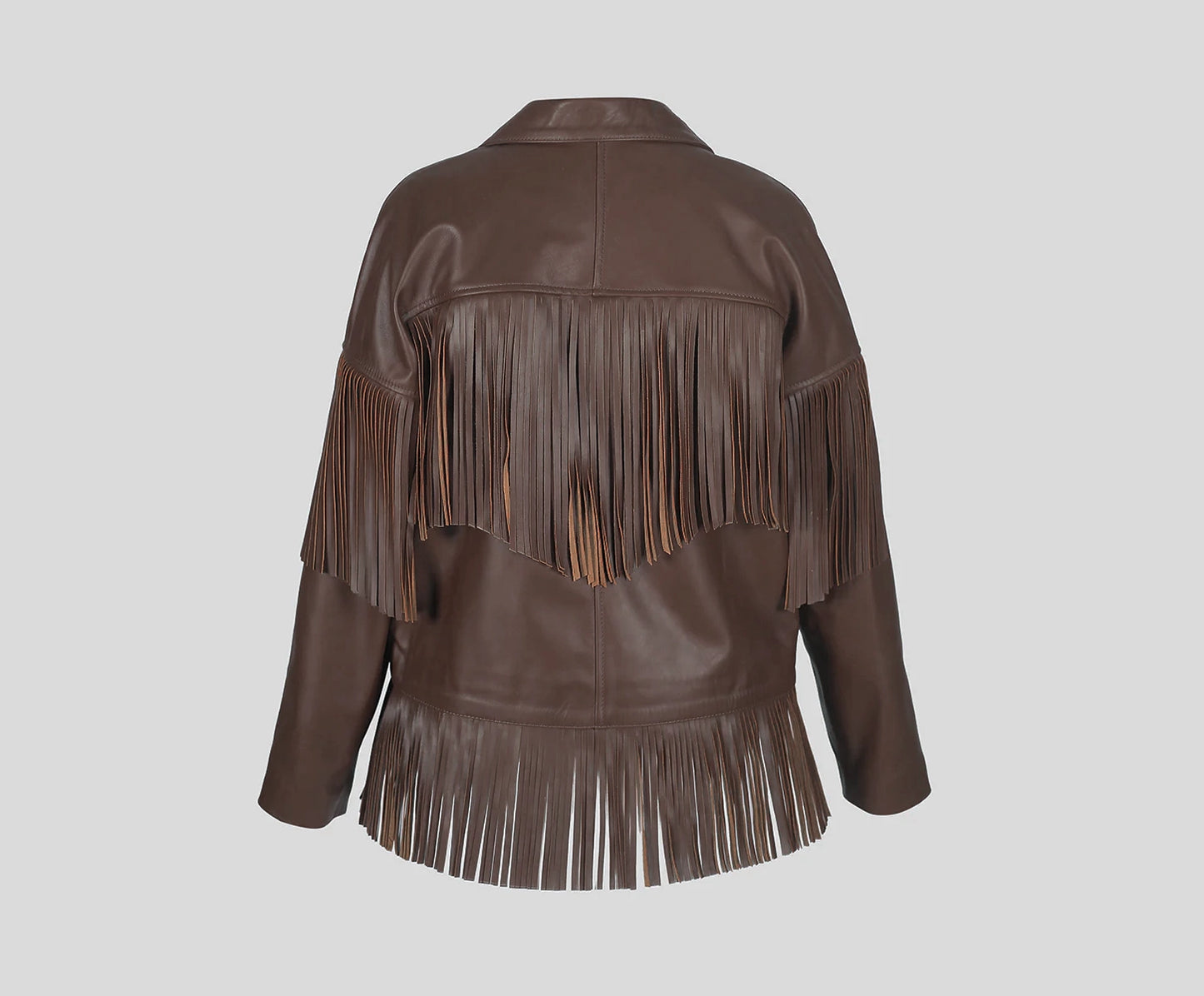 Pyrus Leather Jacket Brown