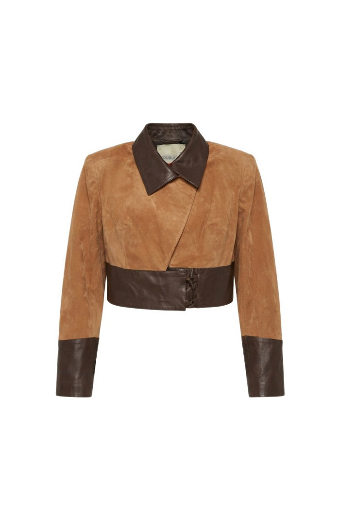 Orion Suede Jacket Beige