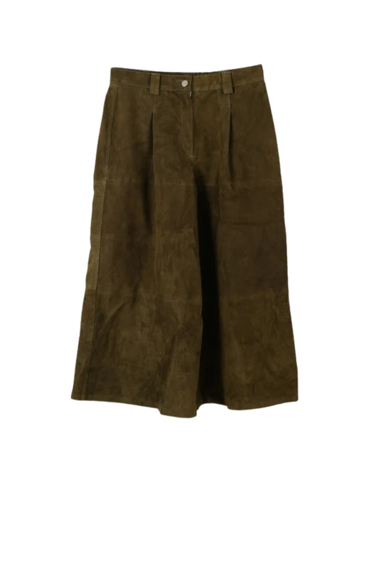 Justin Suede Pants Olive