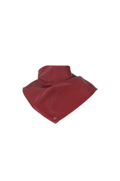 Leather Bandana Red