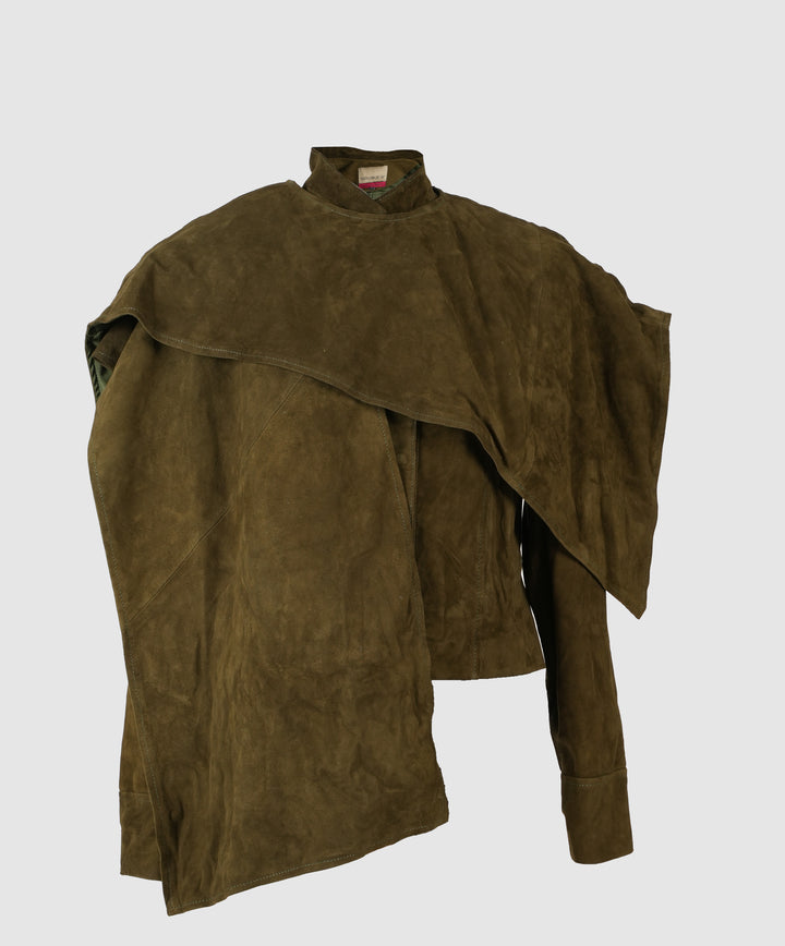 Avalon Suede Jacket Olive