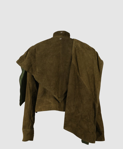 Avalon Suede Jacket Olive