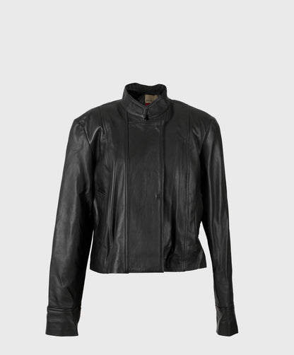 Avalon Leather Jacket Black