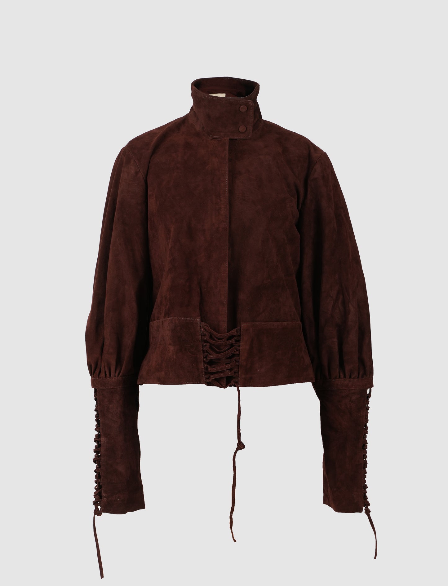 Jade Suede Jacket Brown