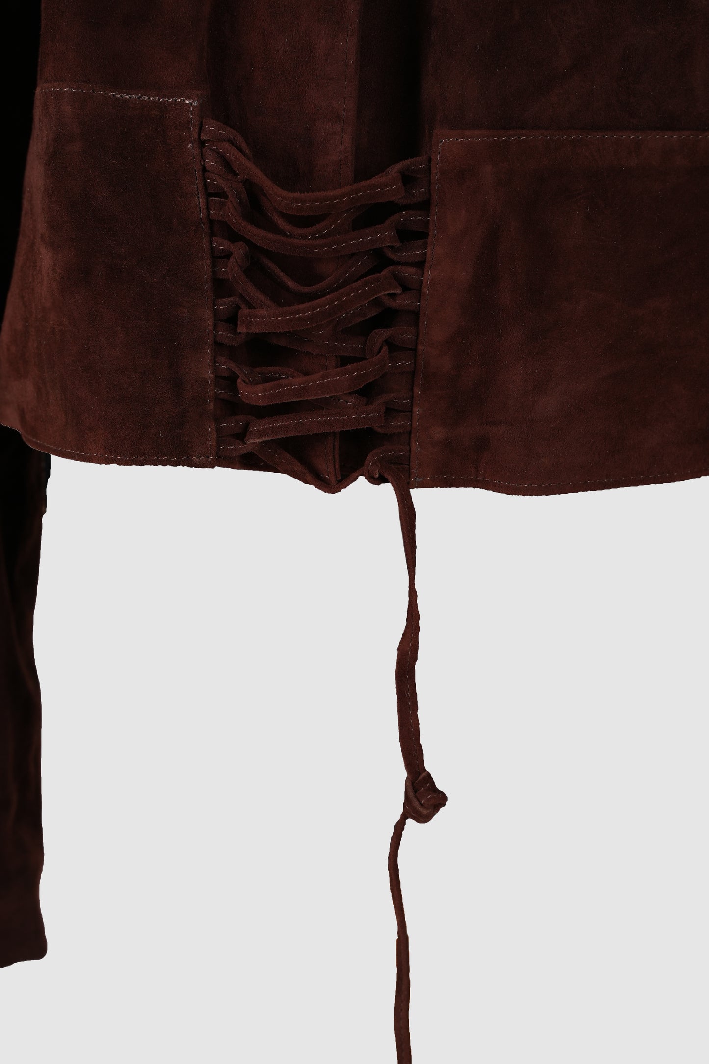 Jade Suede Jacket Brown