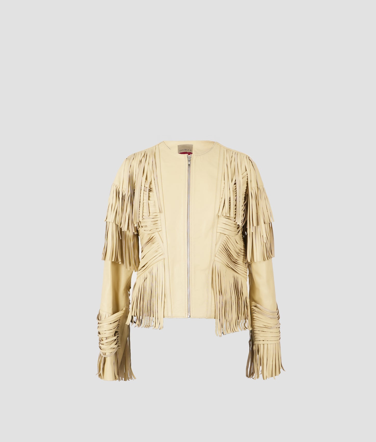 Aurora Leather Jacket Butter Yellow