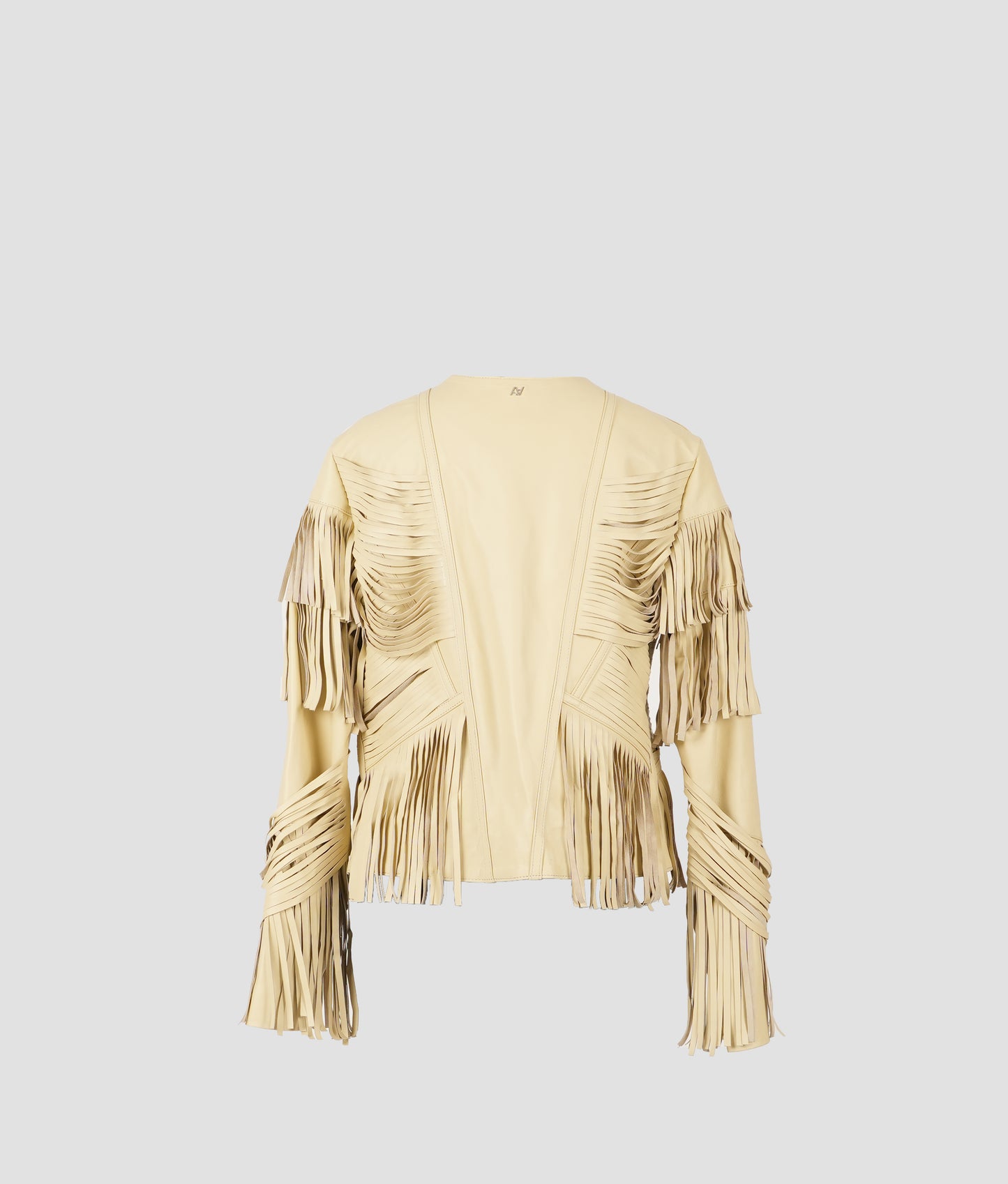 Aurora Leather Jacket Butter Yellow