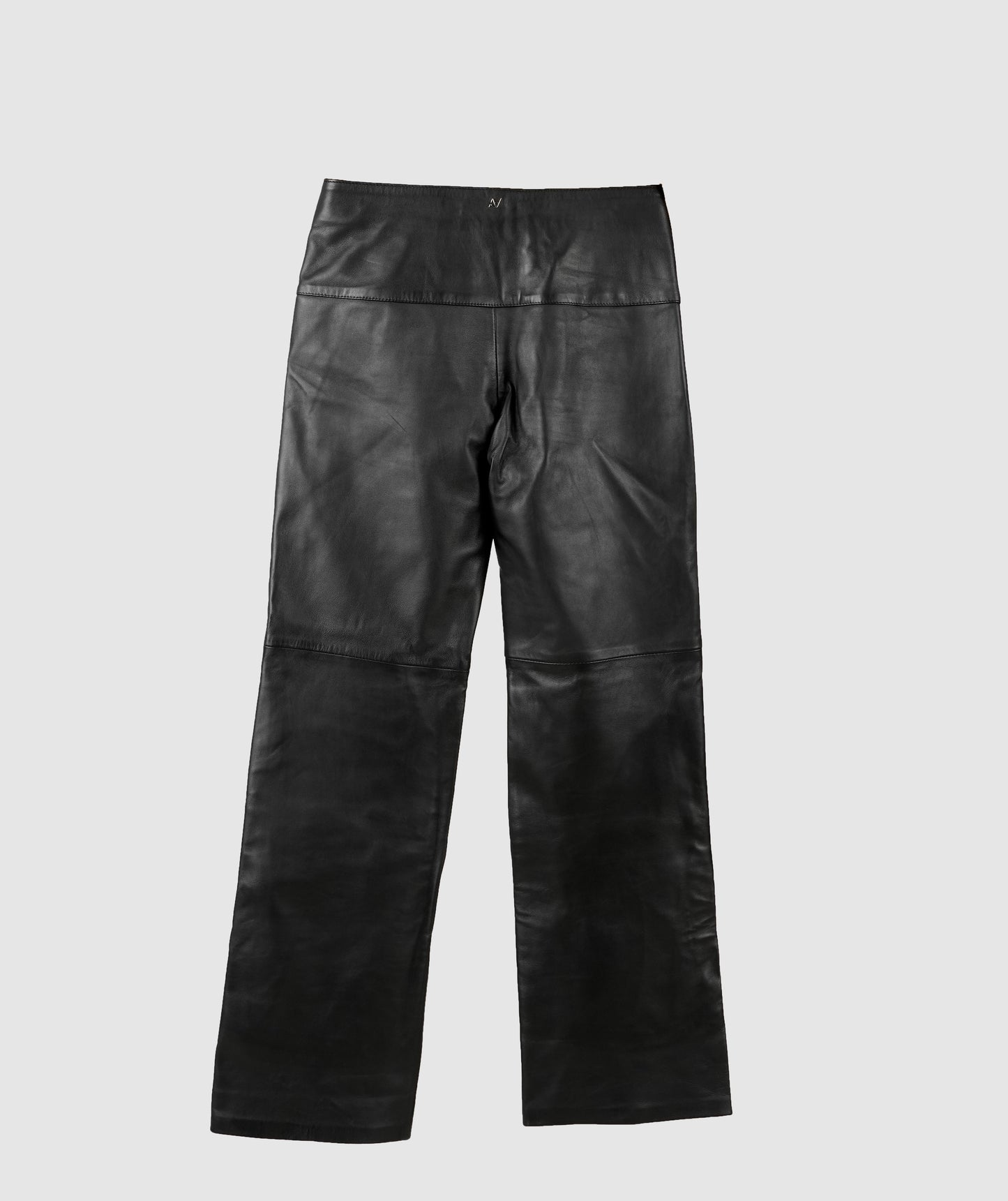 Jason Leather Pants Black